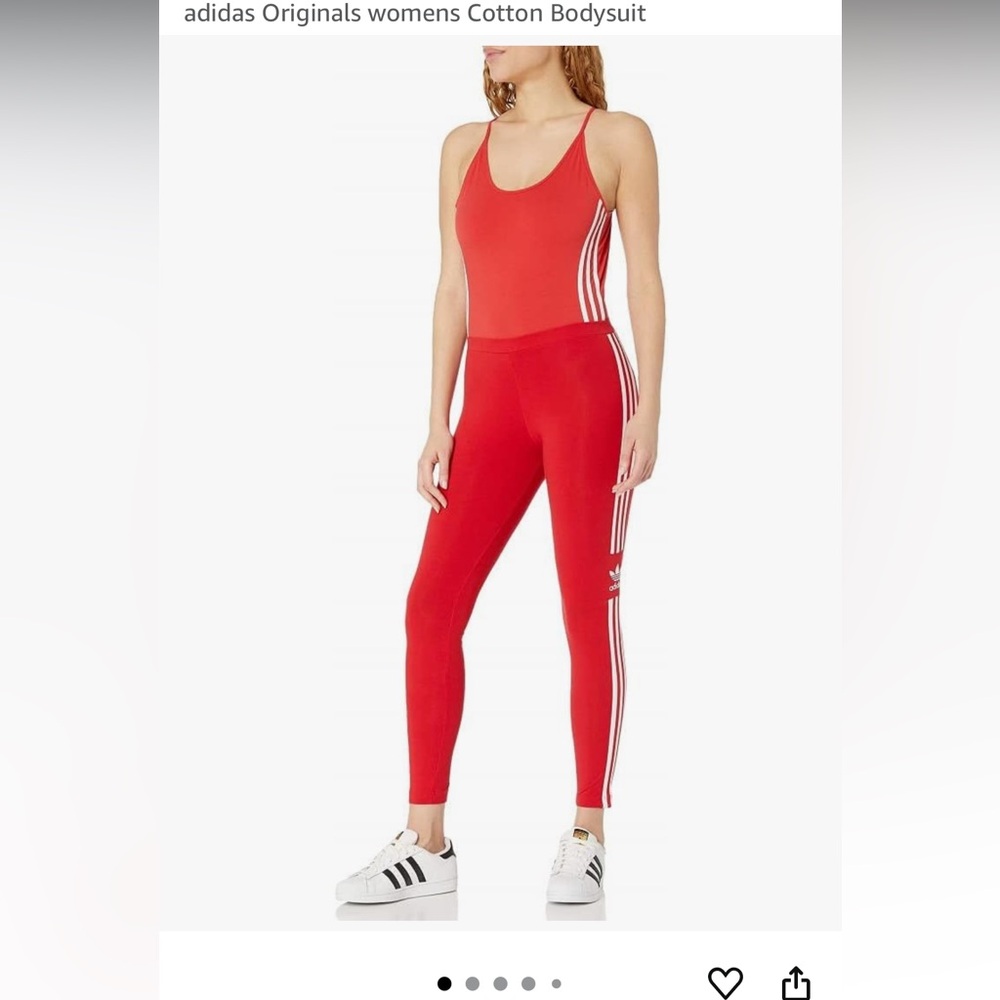 Adidas Orange/Coral Bodysuit